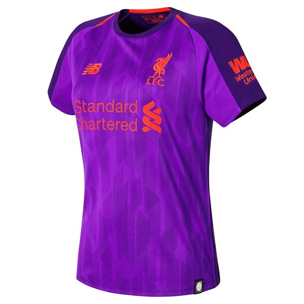 Camiseta Liverpool Segunda Mujer 2018-2019 Purpura